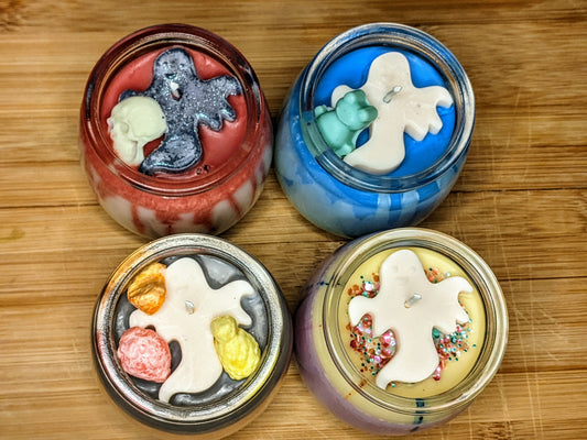 Ghost Summer Camp Candles
