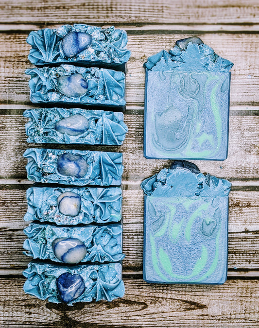 Blooming Blues Soap